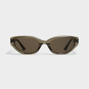 Gentle Monster Rococo KC6 Grey Brown Sunglasses